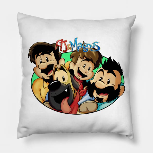 Family Pillow by AJ & Magnus