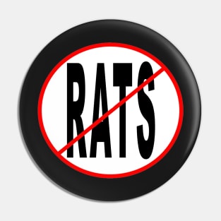 No Rats Pin