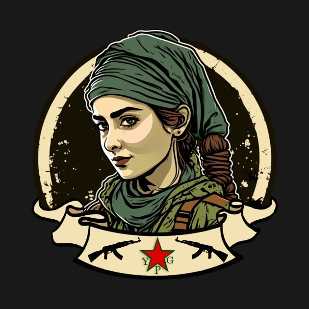 Solidarity with the YPJ / YPG Kurdish by RichieDuprey