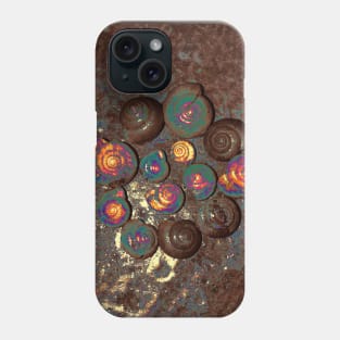 Snail Shells- Brown Phone Case