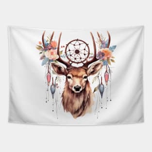 Native American Elk Tapestry