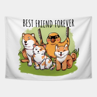 Best Friend Forever Tapestry