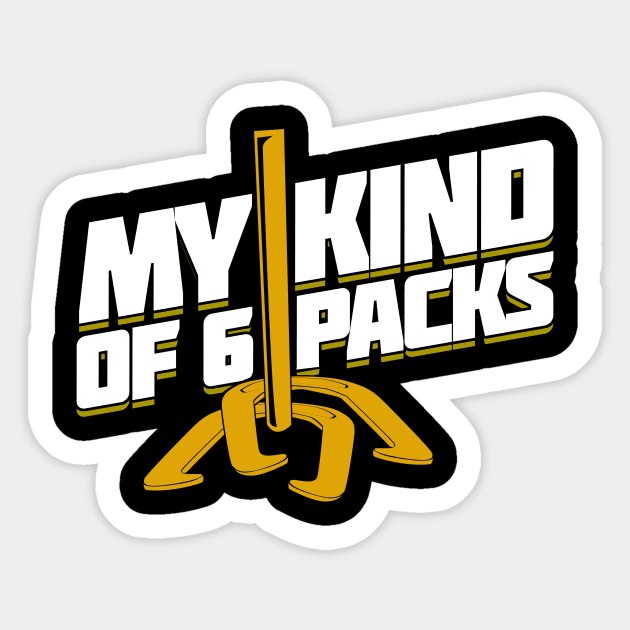 My Kind Of 6 Packs Horseshoe Pitching Game Tournament Tshirt My Kind Of 6 Packs Horseshoe Pitching Game Tournament Tshirt
