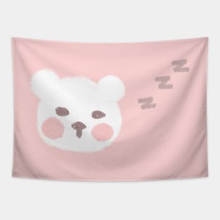 Sleepy bear Tapestry