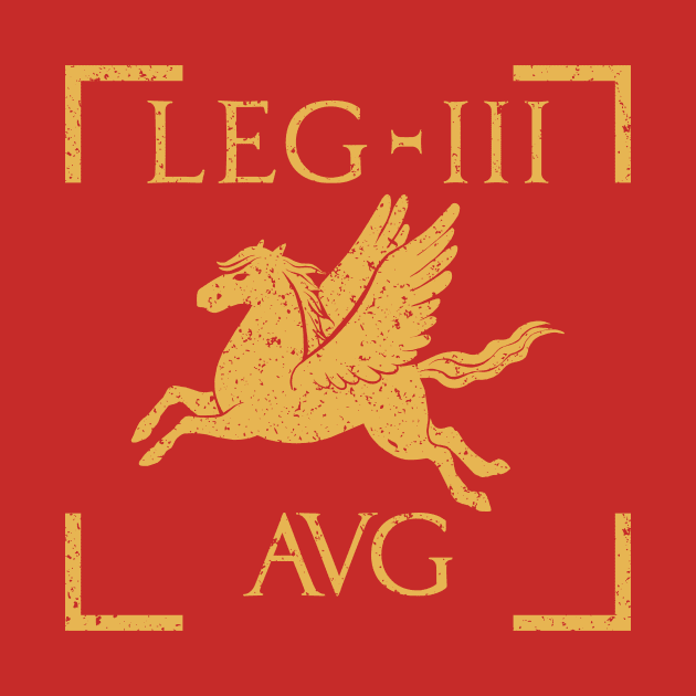 Legio III Augusta Pegasus Emblem Roman Legion by zeno27
