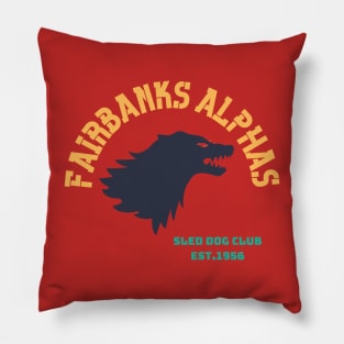 Fairbanks alphas Pillow