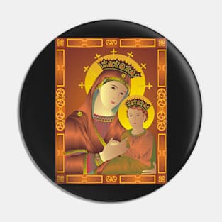 The Madonna and Child Pin