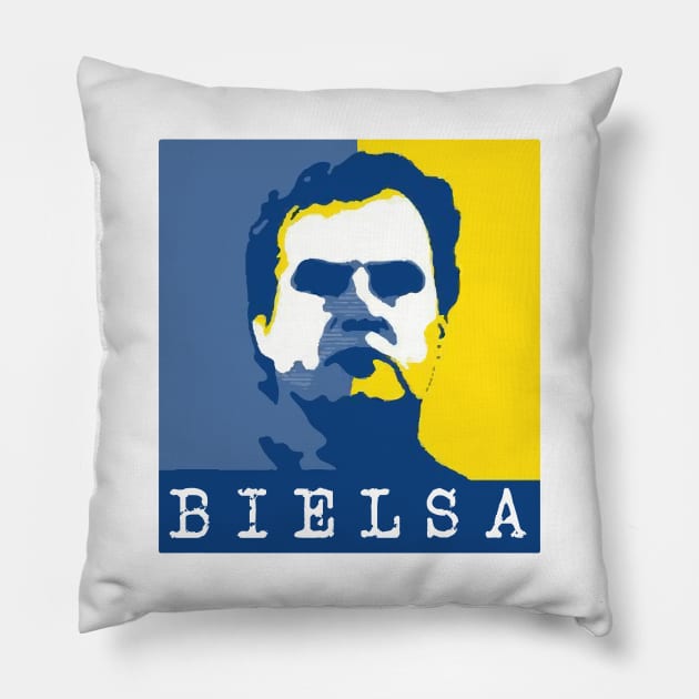 Marcelo Bielsa BIELSA Pillow by inkstyl