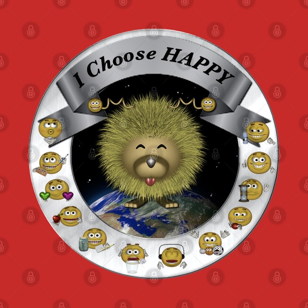 I Choose Happy With Moodzie - Red by More Than Charms