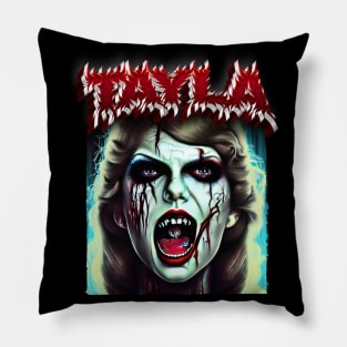 Tayla Swiff Metalhead Pillow