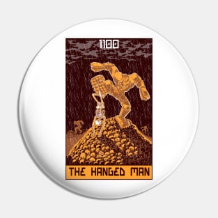 Robo Tarot: The Hanged Man Pin