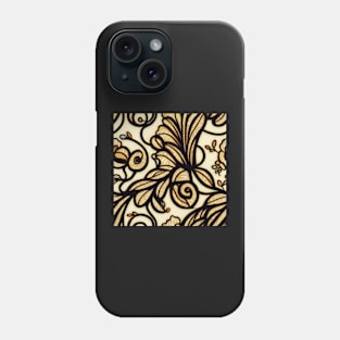 Rococo floral pattern, model 10 Phone Case