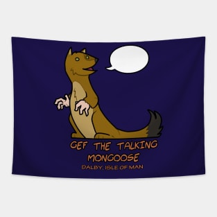 Compendium of Arcane Beasts and Critters - Gef the Talking Mongoose Tapestry