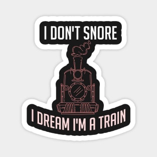 TRAIN GIFT: I'm A Train Magnet