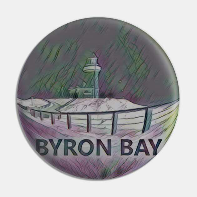 Byron Bay lighthouse Pin by Kielly