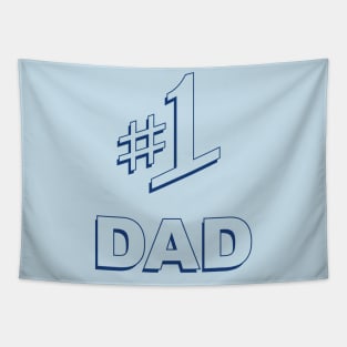 #1 Dad Tapestry