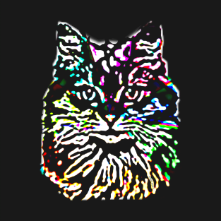 Light Bright Kitty Cat T-Shirt