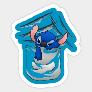 Stitch Sticker for Sale by chuang1002