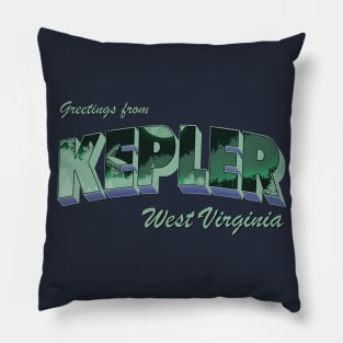 Keep Kepler Weird (Inverse) Pillow