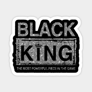 Black King The Most Powerful Piece In Game Magnet