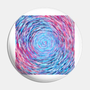 Spiral Brushstrokes Pin