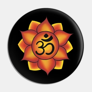 Sunburst ohm design Pin