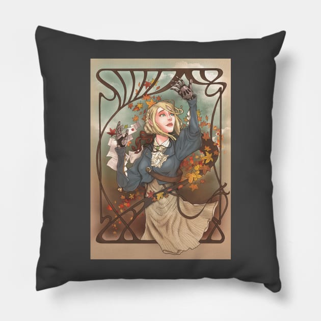 Violet Evergarden 2 Pillow by ERILAZ