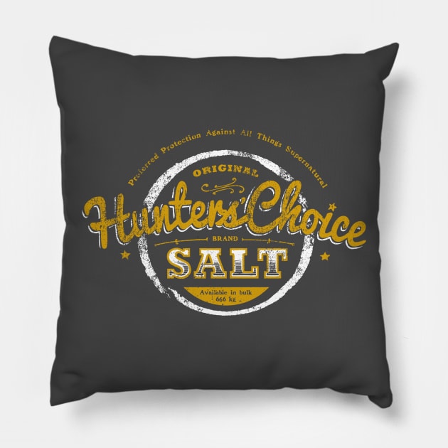 Hunters' Choice Salt Pillow by heartattackjack