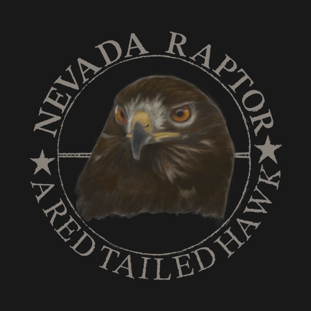 Nevada Raptor, A Red Tailed Hawk Version 3.0 by JERRYVEE66