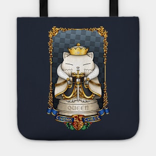 Medieval Chess Cat Queen Tote