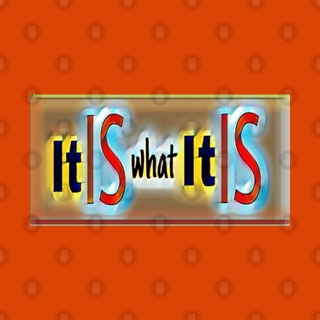 It Is What It Is - Effect - Front by SubversiveWare