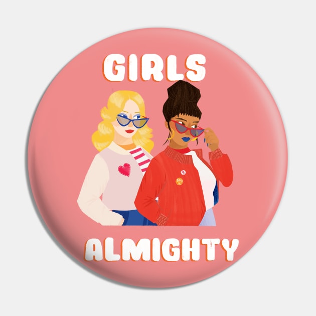 Girls Almighty Pin by Maia Fadd