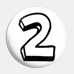 Number 2 Pin