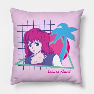 Sakura Beach Pillow