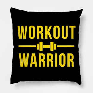 Fitness work out worriers fashion Pillow