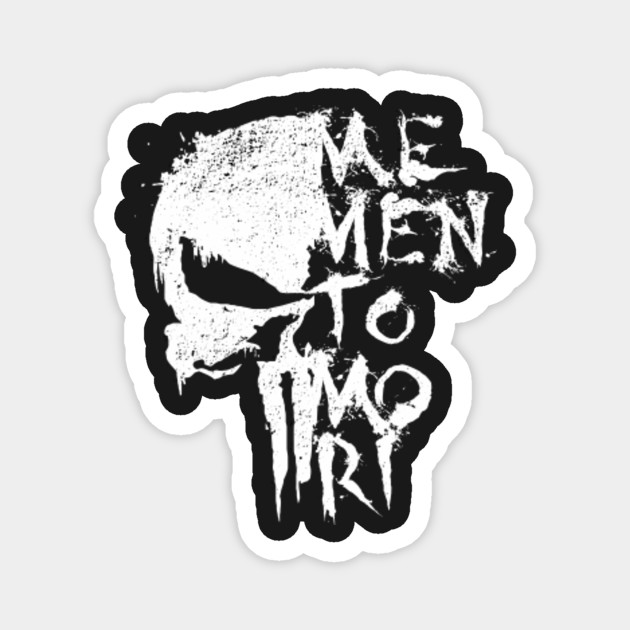 Memento Mori The Punisher Magnes Teepublic Pl