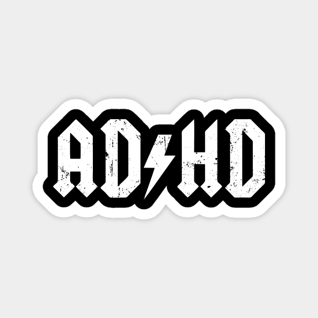 ADHD - Highway To Hey Look A Squirrel! Magnet by vangori