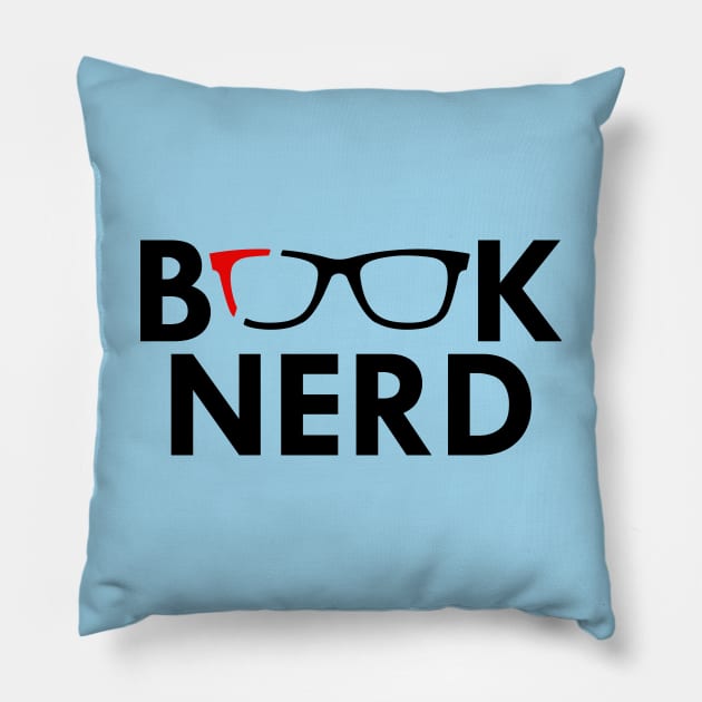 Book Nerd Pillow by Fusion Designs