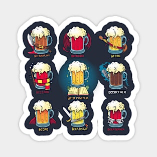 Beer Role Play Game Magnet
