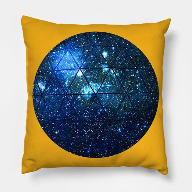 Geodesic 6 Pillow by Terry Fan