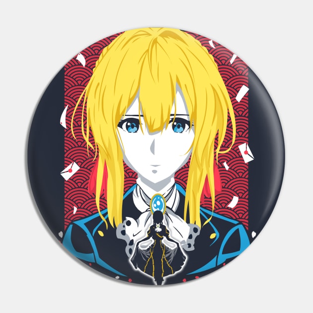 Violet Evergarden Memory Doll Pin by constantine2454