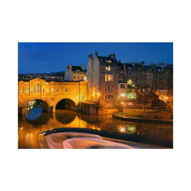 Pulteney Bridge and River Avon in Bath by galpinimages