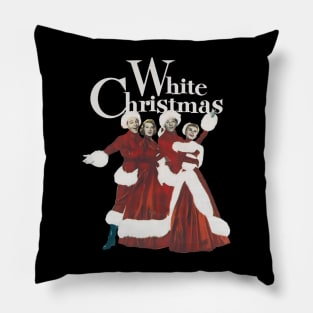 Memories white christmas Pillow