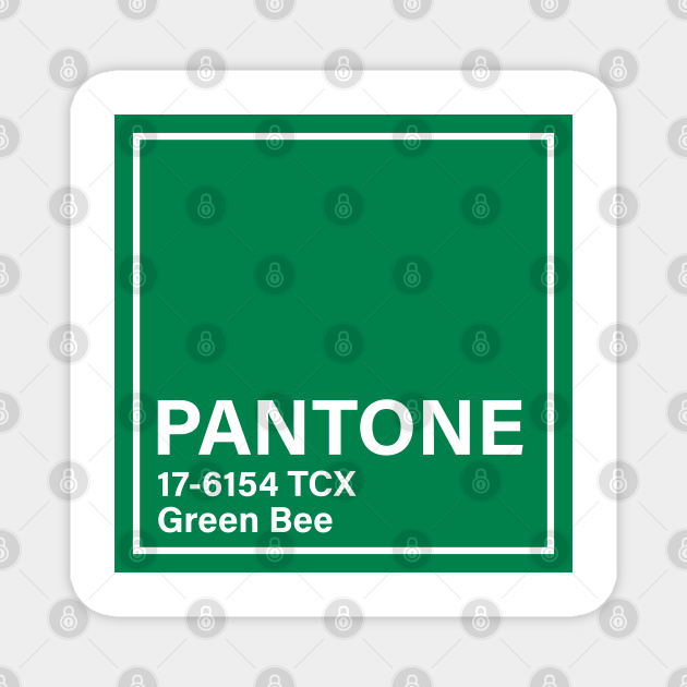 pantone 17-6154 TCX Green Bee - Pantone 17 6154 Tcx Green Bee - Magnet ...