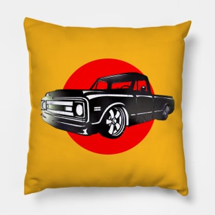 Chevy c 10 pickup t-shirt Pillow