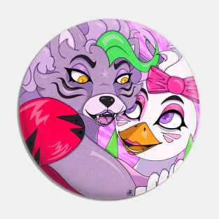 Roxy & Chica - Security Breach Pin