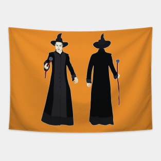 A Sorcerer with his Magic Wand Tapestry