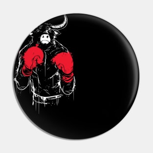 RAGING BULL Pin