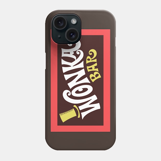 Willy Wonka Bar Logo Phone Case by tvshirts