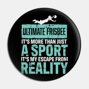 Ultimate Frisbee Its More Than Just A Game Disc Pin
